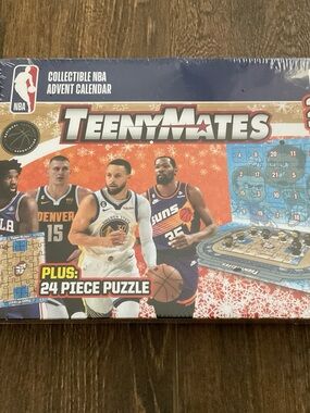 NBA TeenyMates Holiday Advent Calendar - Red, Blue, White